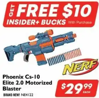 Factory Direct Phoenix Cs-10 Elite 2.0 Motorized Blaster offer