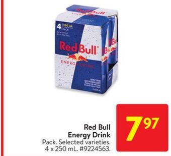 Walmart Red bull energy drink offer
