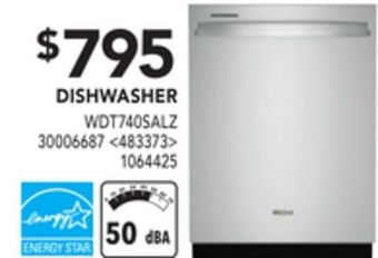 Lowe's Whirlpool dishwasher offer
