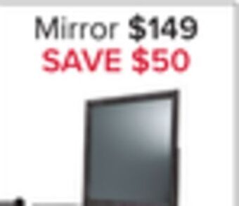 Leon's Miller mirror - grey offer