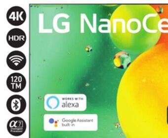 Leon's Lg 65" 4k nano75 led trumotion 120 smart tv with thinq ai® - 65nano75uqa offer