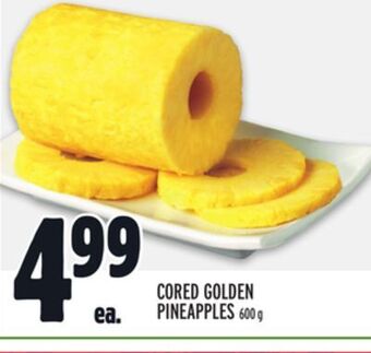 Metro Cored golden pineapples offer