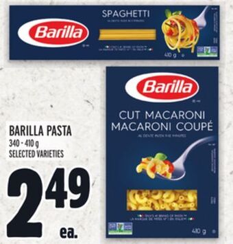 Metro Barilla pasta offer