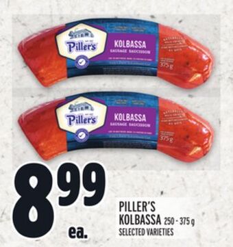 Metro Piller's kolbassa offer