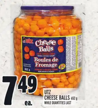 Metro Utz cheese balls offer