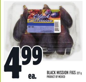 Metro Black mission figs offer