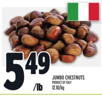 Metro Jumbo chestnuts offer
