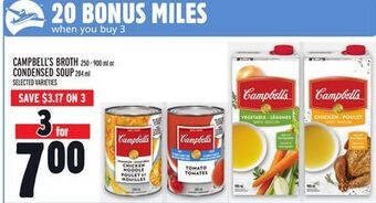 Metro Campbell's broth offer
