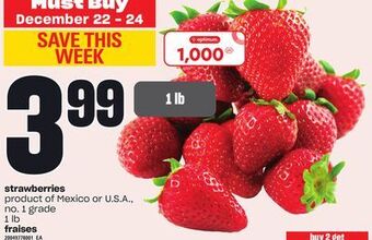 Independent Grocer Strawberries, 1 lb offer