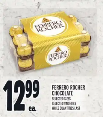 Metro Ferrero rocher chocolate offer