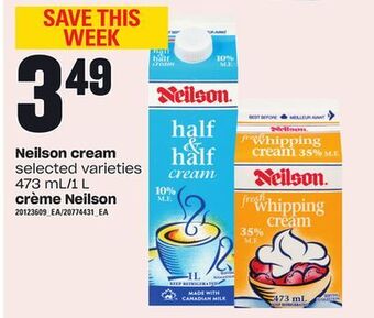 Independent Grocer Neilson cream, 473 ml/1 l offer
