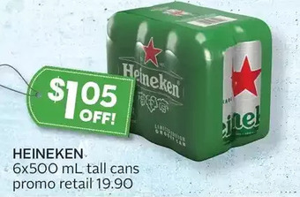 Sobeys Urban Fresh Heineken offer