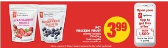 No Frills Pc® frozen fruit, 300-600 g offer