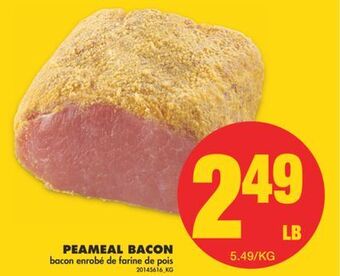 No Frills Peameal bacon offer