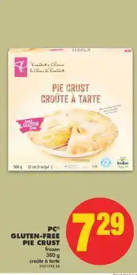 No Frills Pc® gluten-free pie crust, 380 g offer