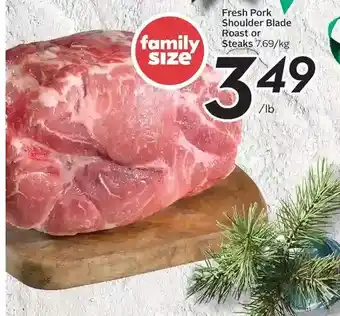 Sobeys Urban Fresh Fresh pork shoulder blade roast or steaks offer