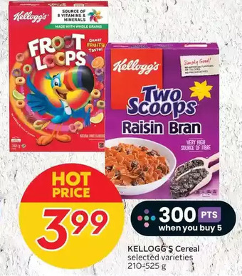Sobeys Urban Fresh Kellogg's cereal offer