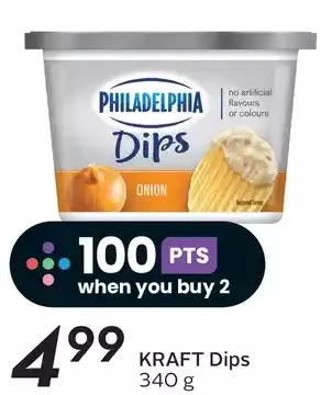 Sobeys Kraft dips offer