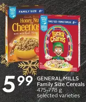 Sobeys General mills family size cereals offer