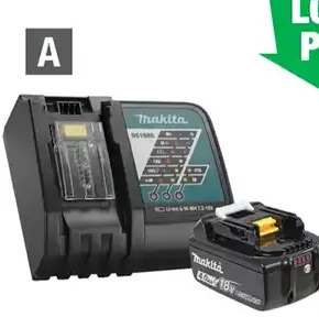 Home Depot Makita 18v lxt 4.0ah battery and charger offer