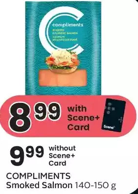Foodland Compliments smoked salmon offer