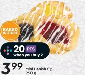 Sobeys Mini danish offer