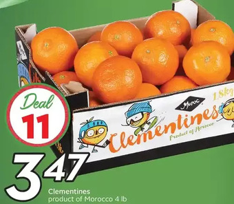Sobeys Clementines offer