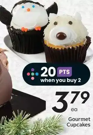 Sobeys Gourmet cupcakes offer
