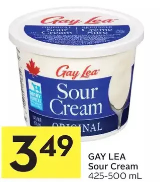Foodland Gay lea sour cream offer