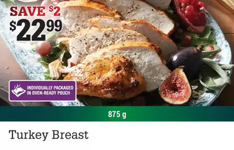 M & M Food Market Turkey breast offer