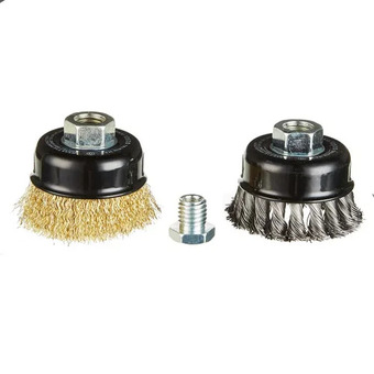 Canadian Tire Maximum 3" wire cup brushes, 2-pack offer
