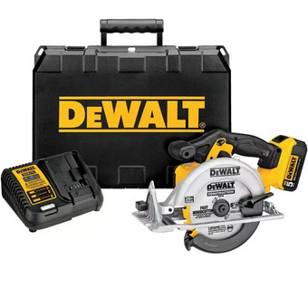 Canadian Tire Dewalt 20v li-ion 6 1/2" circular saw with e-brake kit offer