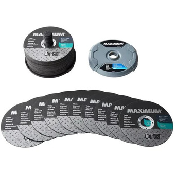 Canadian Tire Maximum 4 1/2" metal cut-off discs, 50-pk. 3/64" thick offer