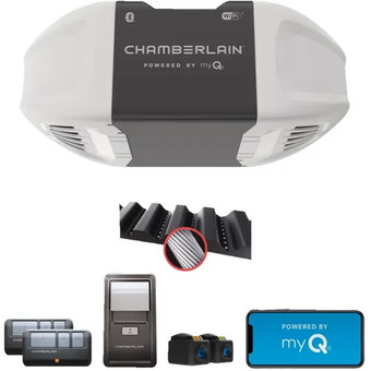 Canadian Tire Chamberlain 1/2-hp ultra-quiet belt-drive garage door opener with wi-fi offer