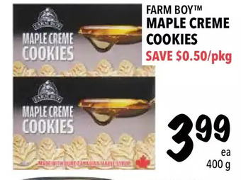 Farm Boy Farm boy maple creme cookies offer