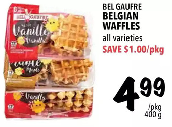 Farm Boy Bel gaufre belgian waffles offer