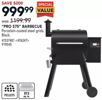 RONA "pro 575" barbecue offer