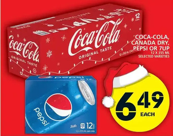 Food Basics Coca-cola, canada dry, pepsi or 7up offer