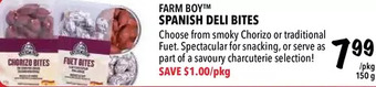 Farm Boy Farm boy spanish deli bites offer