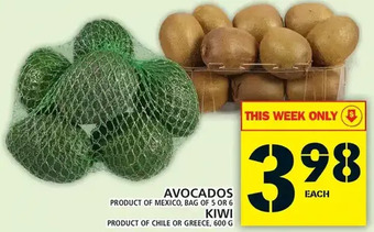 Food Basics Avocados | kiwi offer