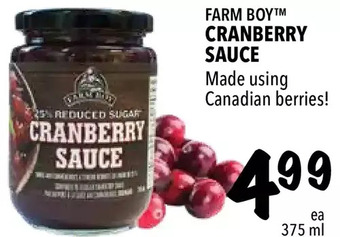 Farm Boy Farm boy cranberry sauce offer