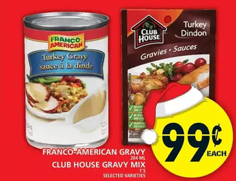 Food Basics Franco american gravy | club house gravy mix offer