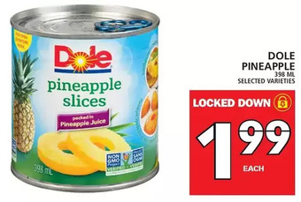 Food Basics Dole pineapple offer