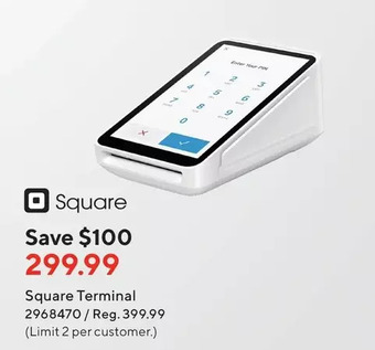Staples Square terminal offer