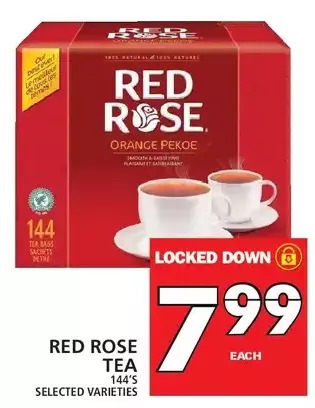 Food Basics Red rose tea offer
