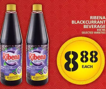 Food Basics Ribena blackcurrant beverage offer