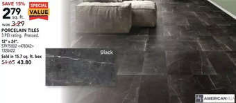 RONA Porcelain tiles offer