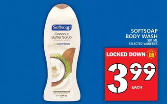 Food Basics Softsoap body wash offer