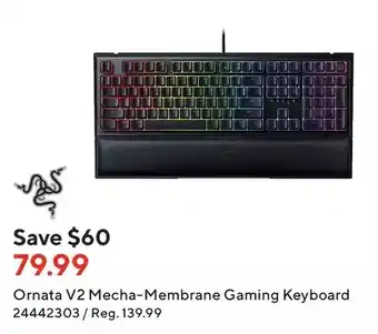 Staples Ornata v2 mecha-membrane gaming keyboard offer