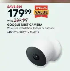 RONA Google nest camera offer